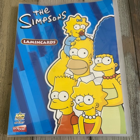 The Simpsons Lamincards Album with Lamincards - Picture 2 of 6